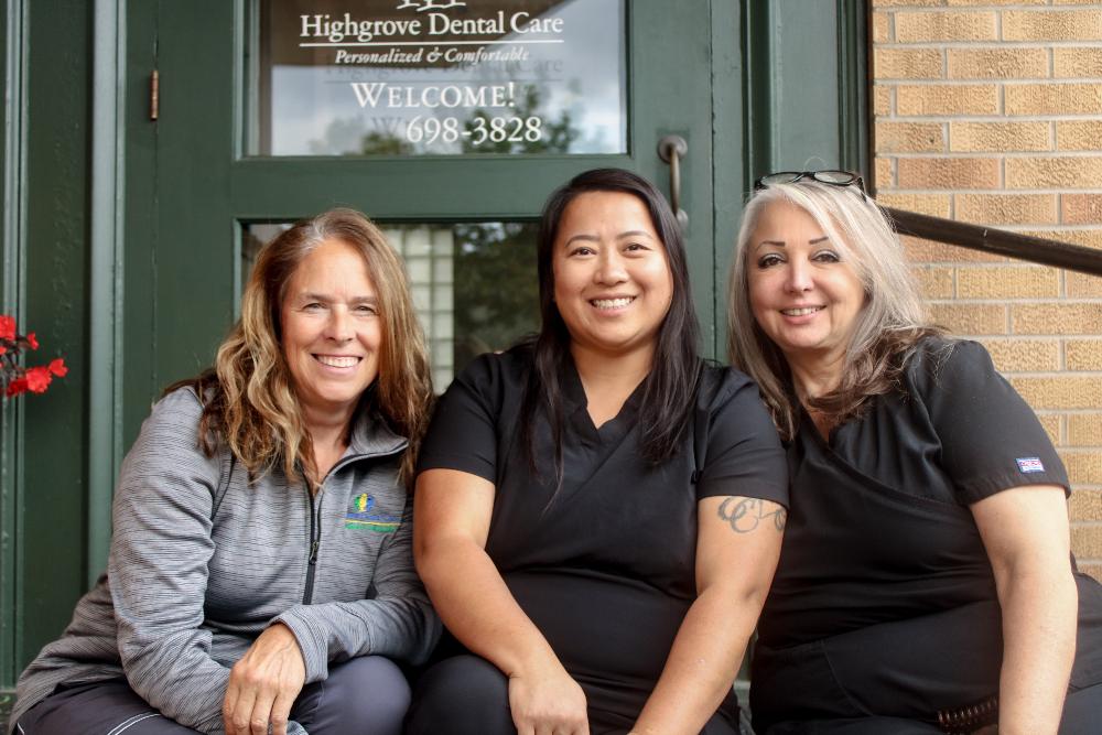 staff at Highgrove Dental Care