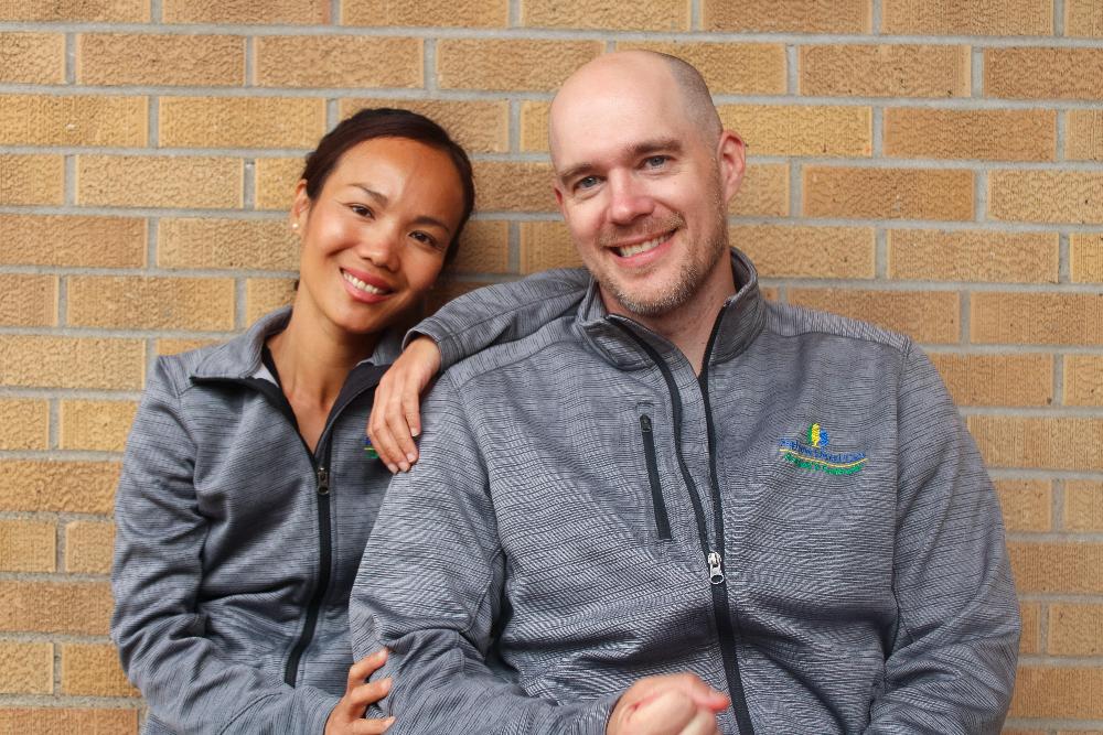 Dr. Jadilyn Nguyen Grittner and John Grittner