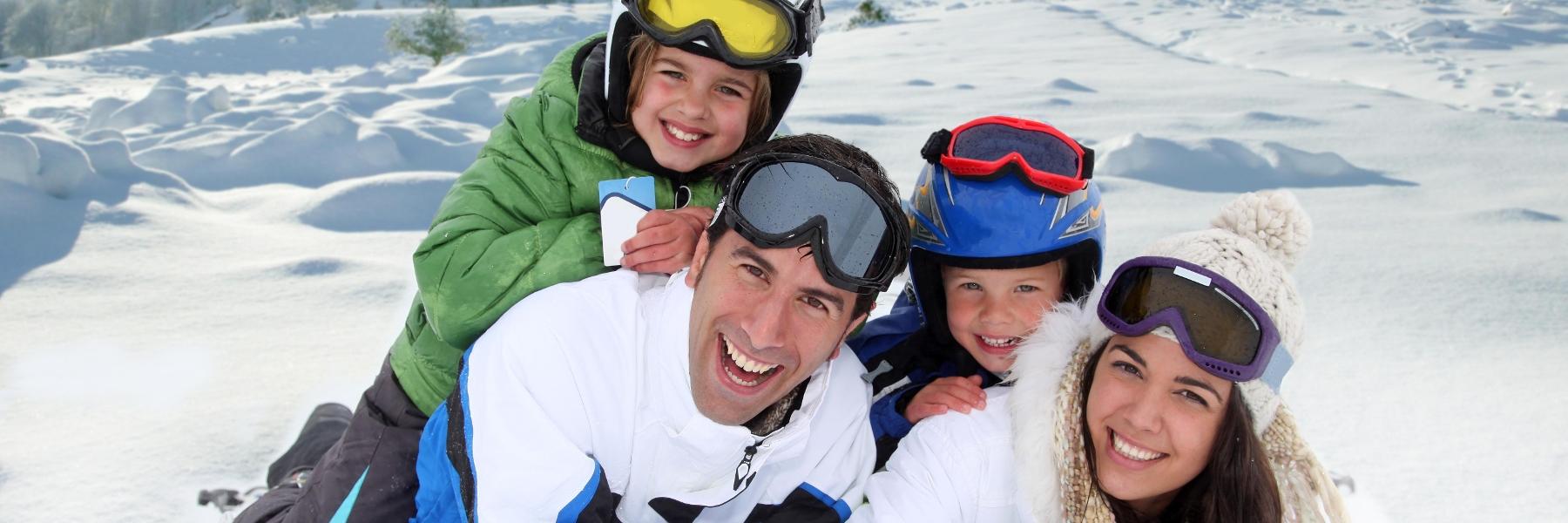 Family Skiing | Mouthguards in Saint Paul