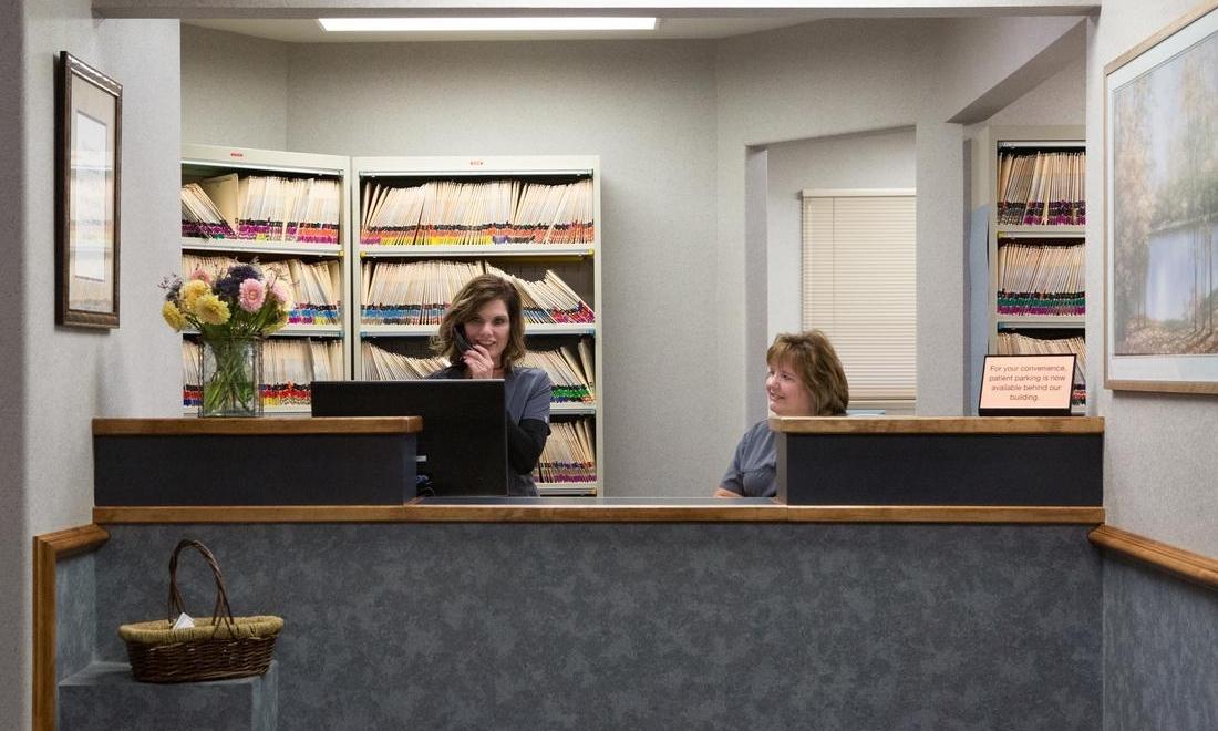front desk | Highgrove Dental Care