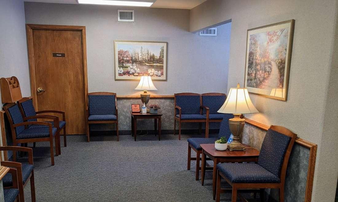 lobby at Highgrove Dental Care